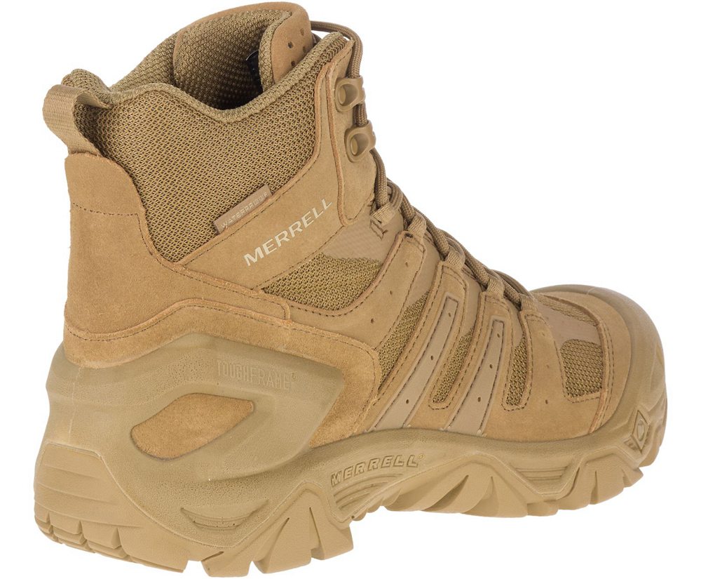 Merrell Støvler Herre - Strongfield Tactical 6\" Waterproof - Khaki - EIV308152